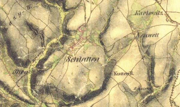 Historie obce Slatina