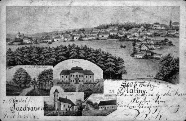 Historie obce Slatina