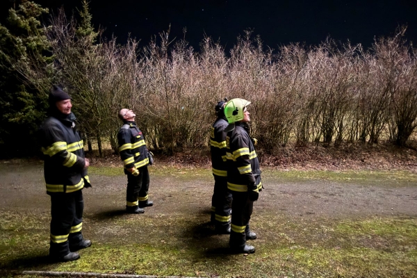 Ohňostrojem na hřišti jsme přivítali nový rok 2024