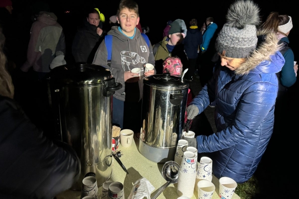 Ohňostrojem na hřišti jsme přivítali nový rok 2024