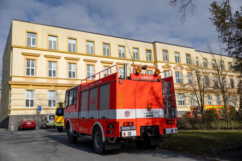 Bílovecká nemocnice byla dějištěm taktického cvičení, simulován byl požár kyslíkové stanice