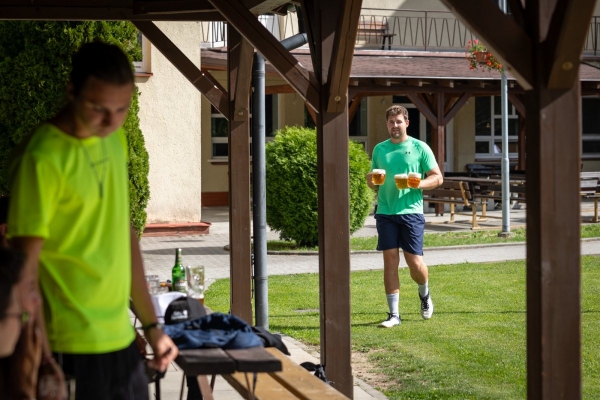 Napínavé souboje přinesl sobotní nohejbalový turnaj o pohár starosty obce