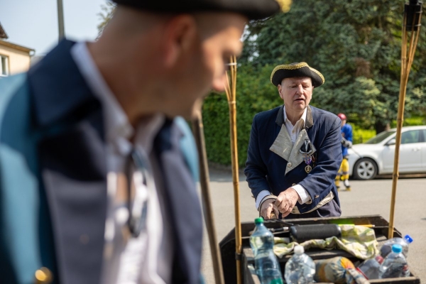 Kácení máje bylo spojeno s oslavami 135 let od založení místního hasičského sboru