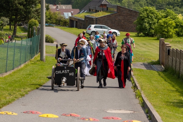 Kácení máje bylo spojeno s oslavami 135 let od založení místního hasičského sboru