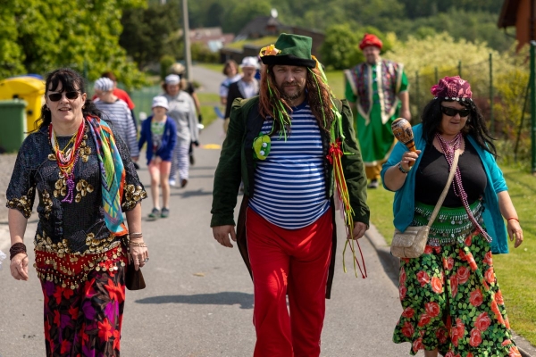 Kácení máje bylo spojeno s oslavami 135 let od založení místního hasičského sboru