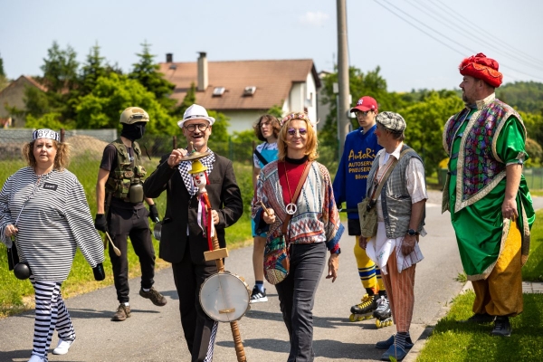 Kácení máje bylo spojeno s oslavami 135 let od založení místního hasičského sboru