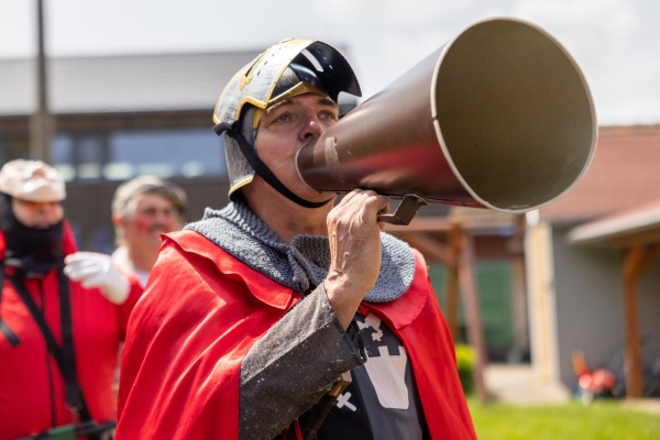 Kácení máje bylo spojeno s oslavami 135 let od založení místního hasičského sboru