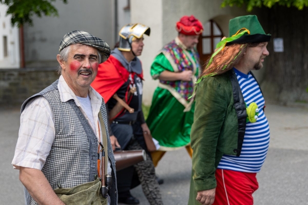 Kácení máje bylo spojeno s oslavami 135 let od založení místního hasičského sboru