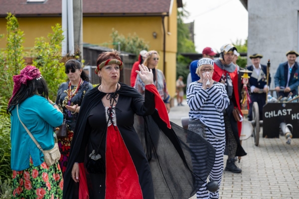 Kácení máje bylo spojeno s oslavami 135 let od založení místního hasičského sboru