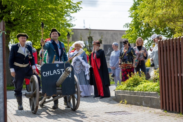 Kácení máje bylo spojeno s oslavami 135 let od založení místního hasičského sboru