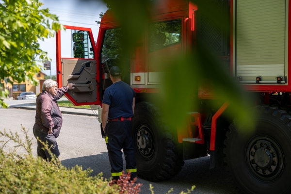 Kácení máje bylo spojeno s oslavami 135 let od založení místního hasičského sboru