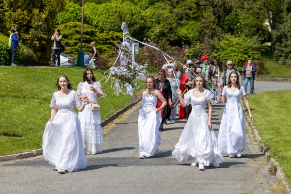 Kácení máje bylo spojeno s oslavami 135 let od založení místního hasičského sboru