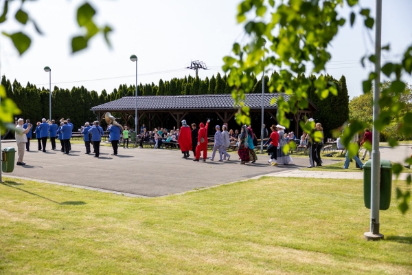 Kácení máje bylo spojeno s oslavami 135 let od založení místního hasičského sboru