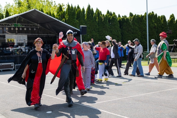 Kácení máje bylo spojeno s oslavami 135 let od založení místního hasičského sboru