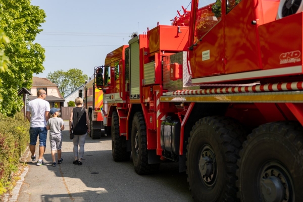 Kácení máje bylo spojeno s oslavami 135 let od založení místního hasičského sboru