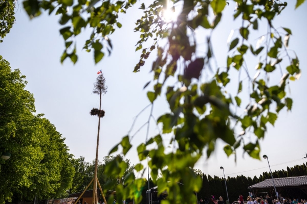 Kácení máje bylo spojeno s oslavami 135 let od založení místního hasičského sboru