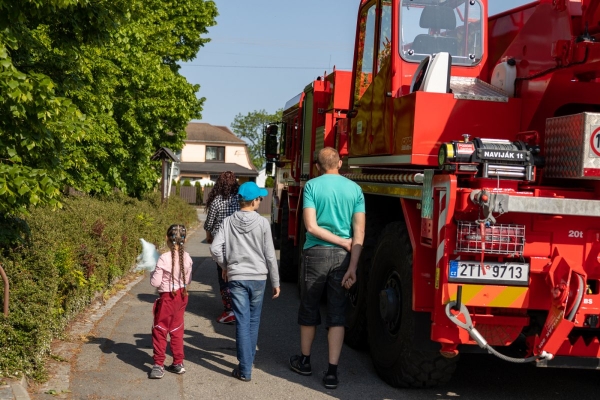 Kácení máje bylo spojeno s oslavami 135 let od založení místního hasičského sboru