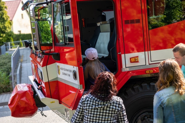 Kácení máje bylo spojeno s oslavami 135 let od založení místního hasičského sboru