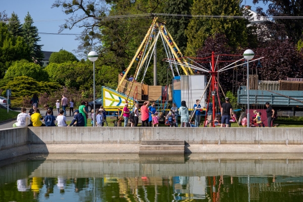 Kácení máje bylo spojeno s oslavami 135 let od založení místního hasičského sboru