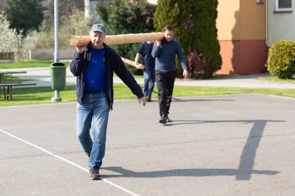 Po dvouleté pauze stojí za kulturním domem májka
