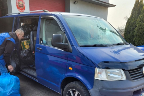 Už dvakrát jsme poslali humanitární pomoc do Vil’khivtsi na Ukrajině