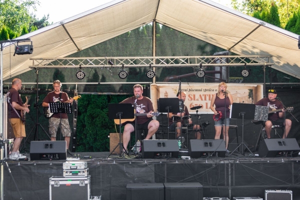 Občané si připomněli 650 let od první písemné zmínky o obci Slatina