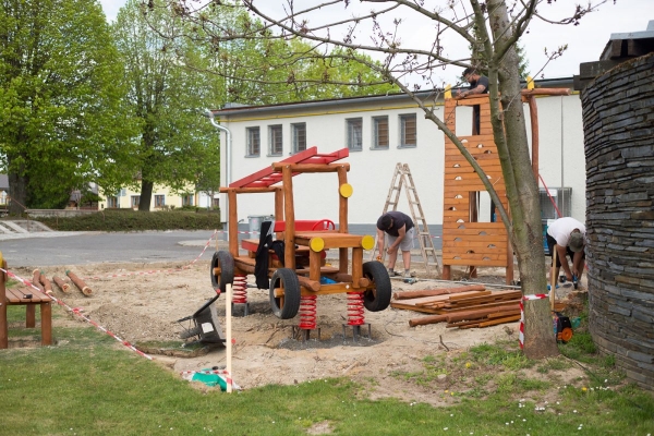 Ve Slatině i na Novém Světě brzy otevřeme nová hřiště pro děti