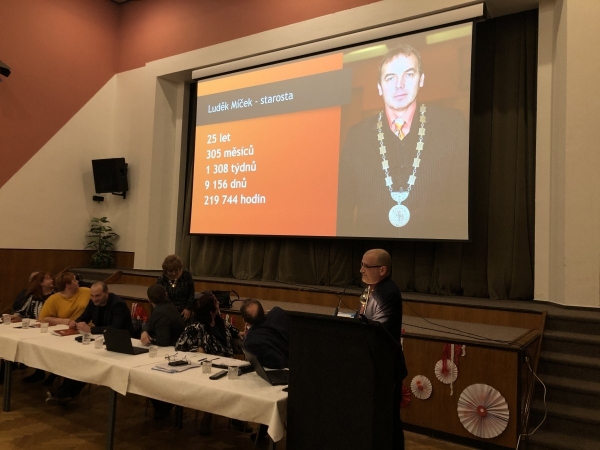 Luděk Míček je starostou obce Slatina už 25 let