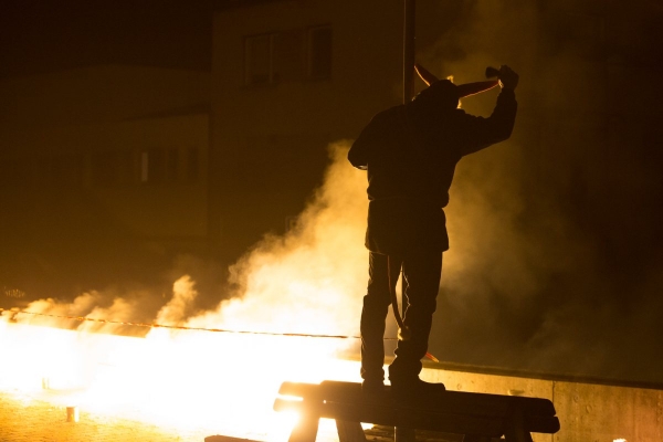 Mikulášská nadílka byla letos spojena s rozsvícením vánočního stromu
