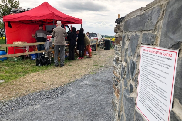 Rozhledna Slatina byla slavnostně otevřena