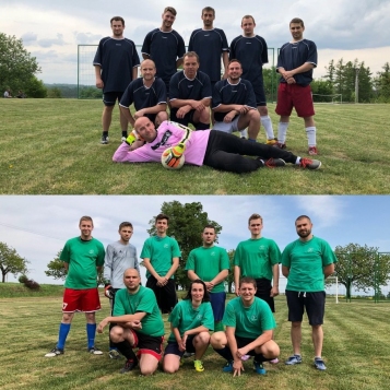 Fotbalové utkání Svobodní – Ženatí skončilo remízou