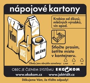Do žlutého kontejneru oblečení nepatří, umělé vlákno není plast