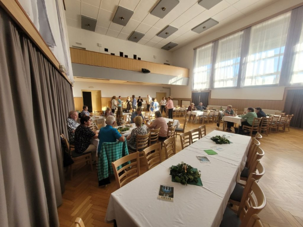 Setkání seniorů v kulturním domě