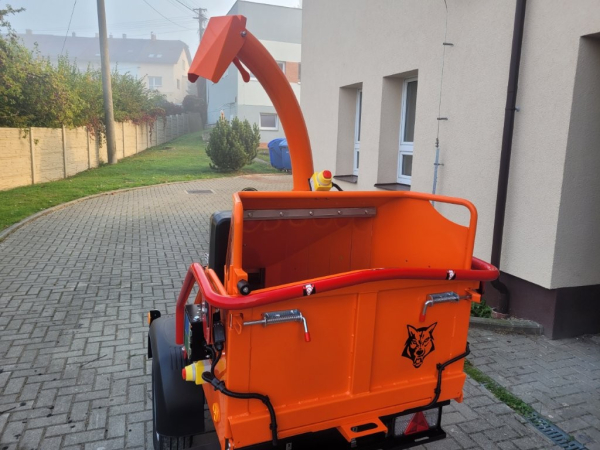 Obec pořídila nový štěpkovač s využitím dotace